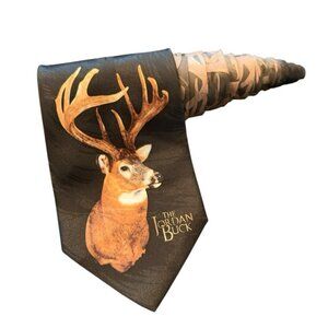 Legendary Necktie The Jordan Buck Deer Mens Tie Outdoor Hunting Antlers Made USA